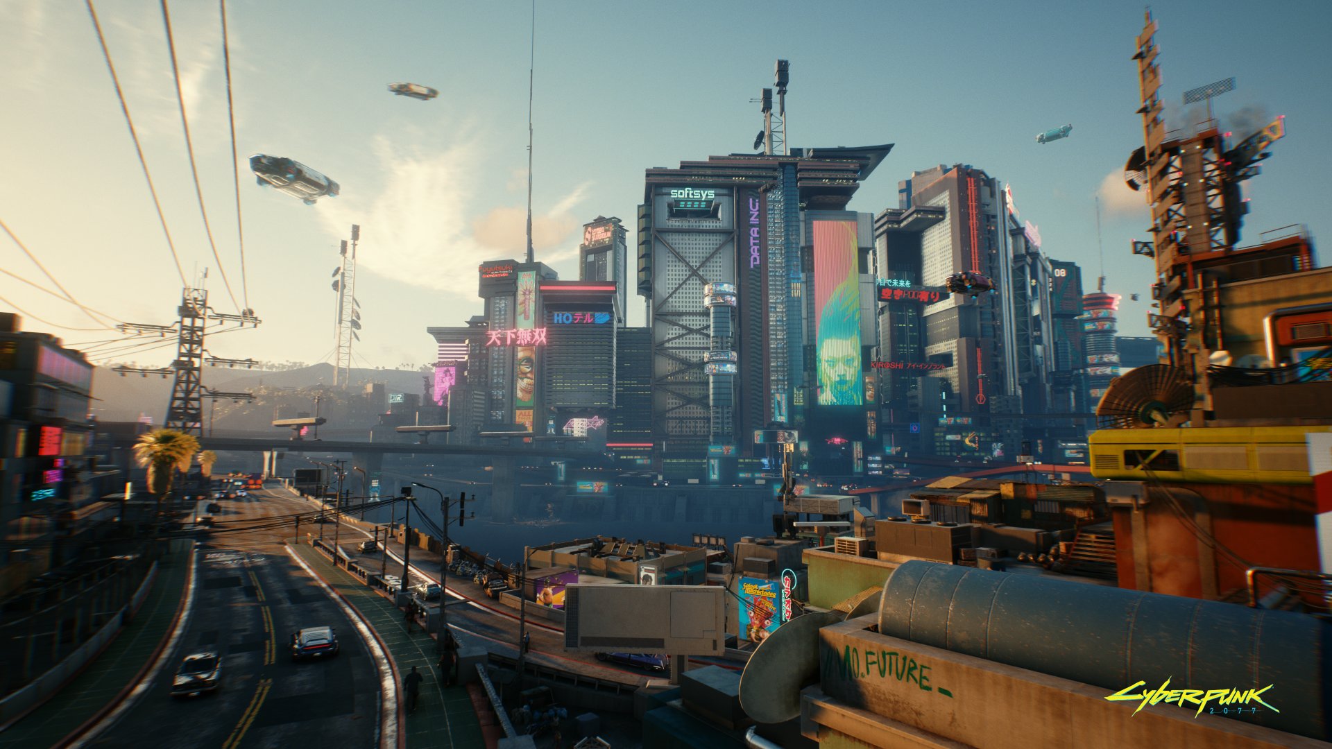 Скриншот из игры Cyberpunk 2077