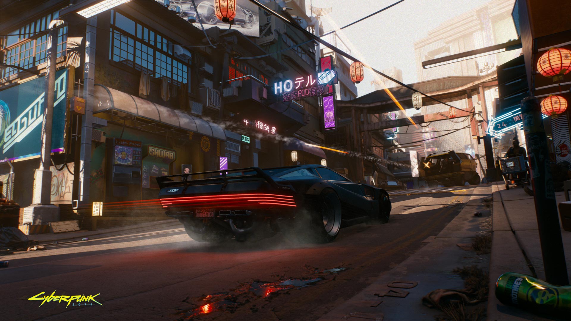 Скриншот из игры Cyberpunk 2077