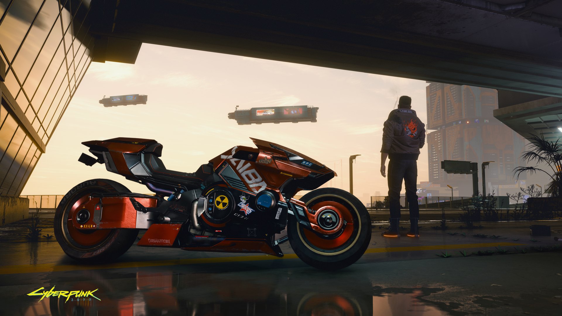 Скриншот из игры Cyberpunk 2077