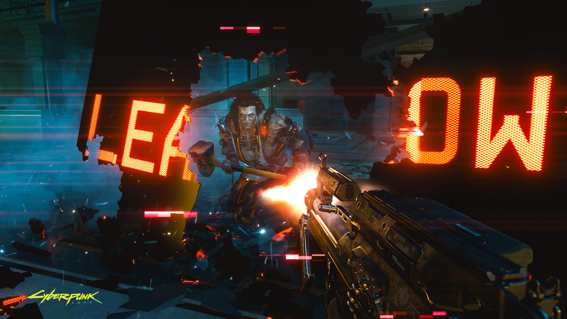 Скриншот из игры Cyberpunk 2077