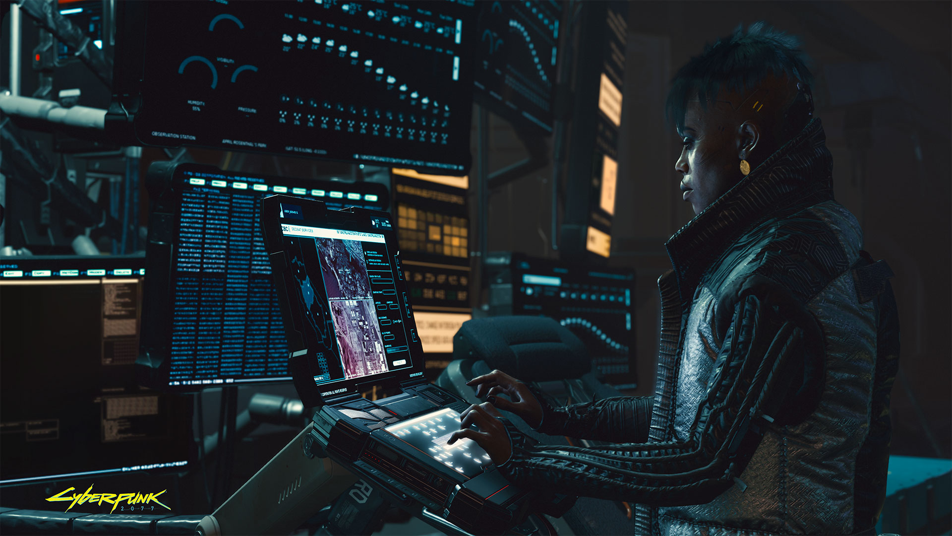 Скриншот из игры Cyberpunk 2077