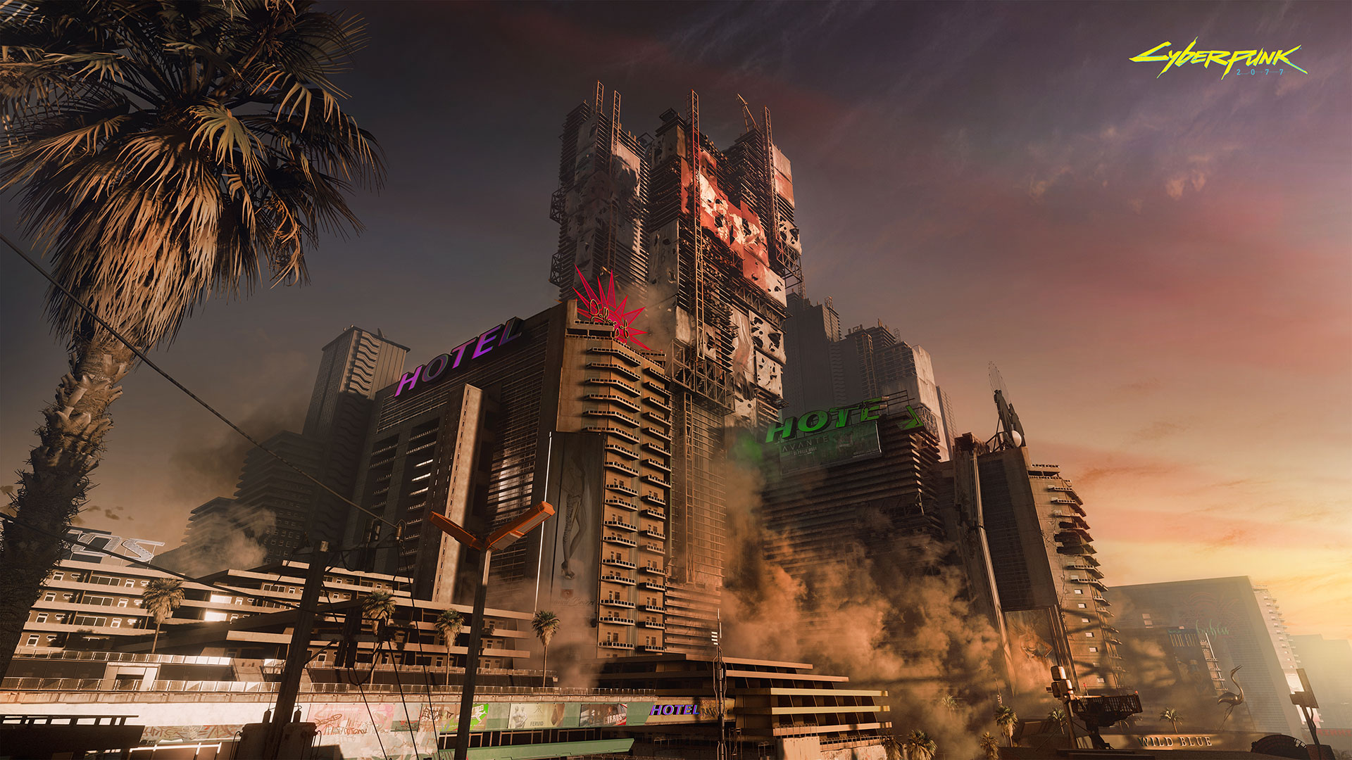 Скриншот из игры Cyberpunk 2077